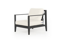 Load image into Gallery viewer, Charcoal Aluminium Outdoor Armchair
