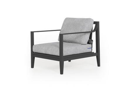 Charcoal Aluminium Outdoor Armchair
