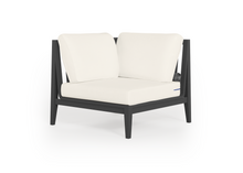 Load image into Gallery viewer, Charcoal Aluminium Outdoor Sectional Chair - Right
