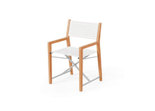 Load image into Gallery viewer, Teak Outdoor Director&#39;s Dining Chair
